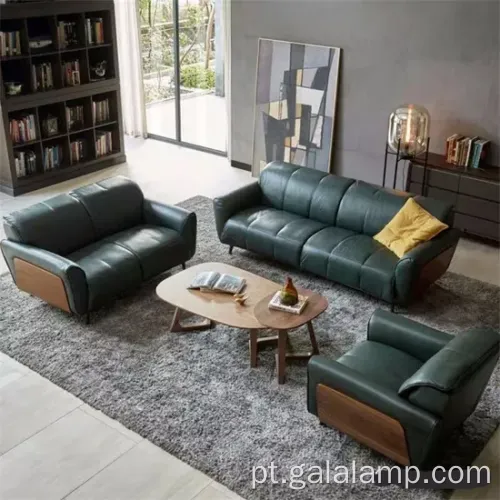 Lumbo de piso de vidro âmbar elegante para interiores modernos